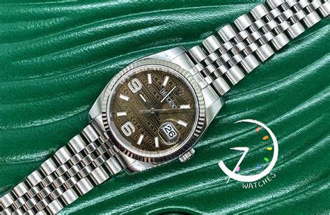 rolex 116234 brown rolex wave dial|Rolex 116234 price.